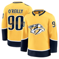 MATTH N.Predators #90 Ryan O'Reilly Yellow Home Premium Jerseys