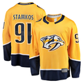 MATTH N.Predators #91 Steven Stamkos Gold Home Premier Breakaway Player Jerseys