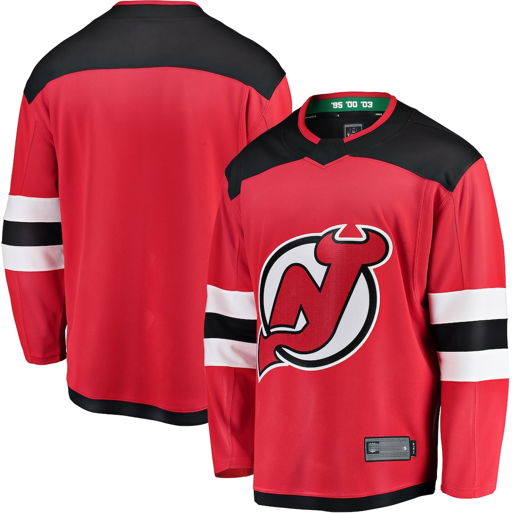 MATTH N.Jersey Devils Red Breakaway Home Jerseys