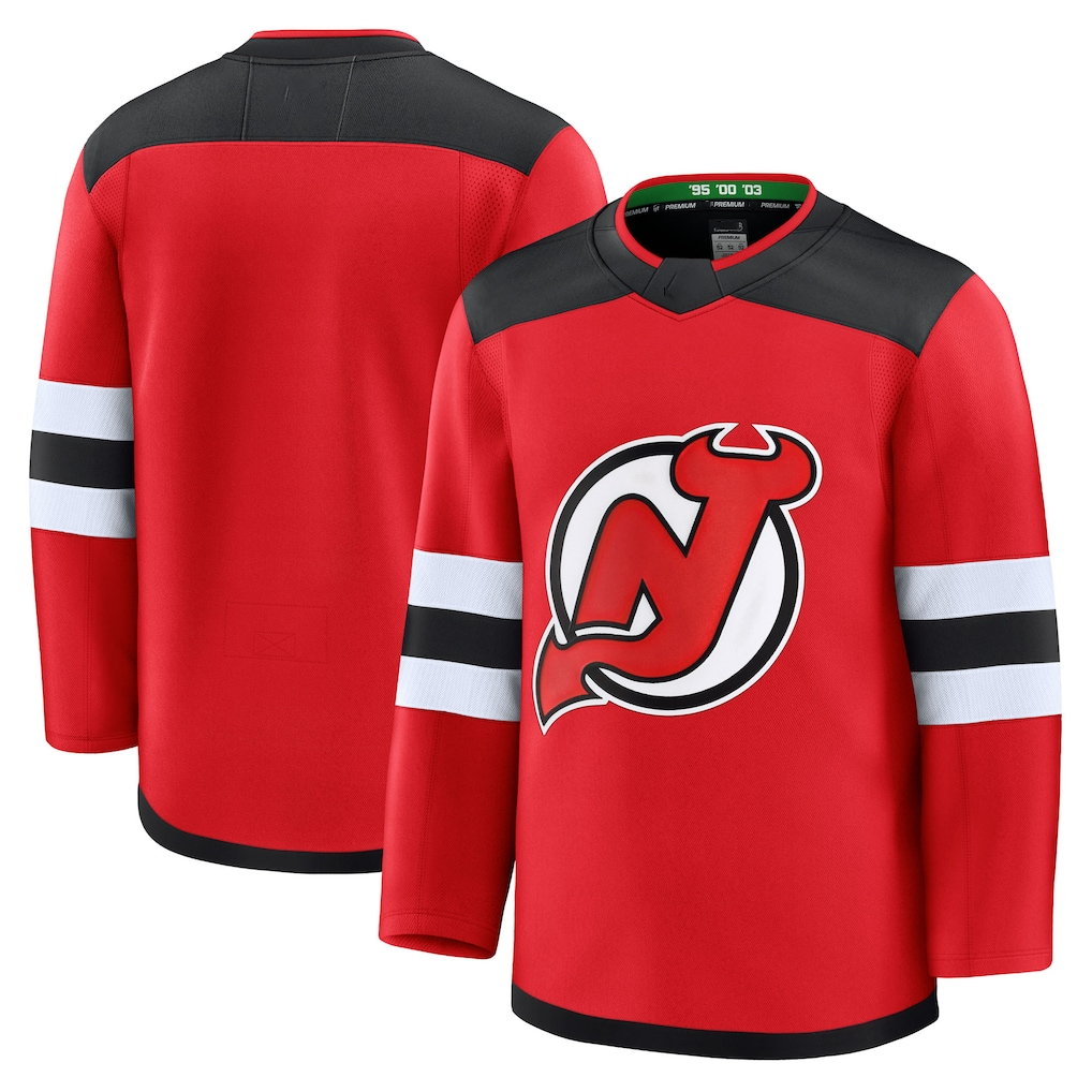 MATTH N.Jersey Devils Red Home Premium Jerseys