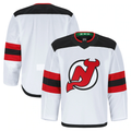 MATTH N.Jersey Devils White Away Authentic Pro Jerseys
