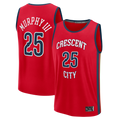 MATTH NO.Pelicans #25 Trey Murphy III Red Fast Break Replica Player Stitched Jerseys- Statement Edition