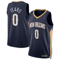 MATTH NO.Pelicans #0 Jeremiah Fears Navy Swingman Stitched Jerseys- Icon Edition
