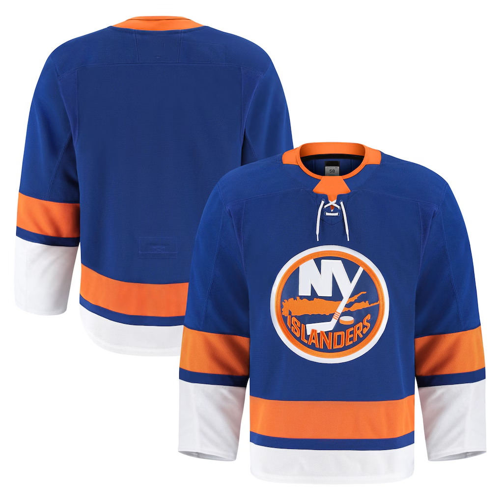 MATTH NY.Islanders Royal Home Authentic Pro Jerseys