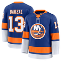 MATTH NY.Islanders #13 Mathew Barzal Royal Home Premium Jerseys