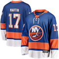 MATTH NY.Islanders #17 Matt Martin Home Breakaway Player Jerseys - Royal