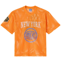 MATTH NY.Knicks OVO x  Orange Mesh Football Fashion Jerseys