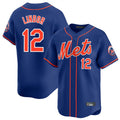 MATTH NY.Mets #12 Francisco Lindor Player Royal Home Limited Stitched Jerseys