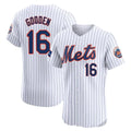 MATTH NY.Mets #16 Dwight Gooden Player White Home Limited Elite Stitched Jerseys