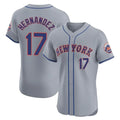 MATTH NY.Mets #17 Keith Hernandez Player Gray Road Limited Elite Home Stitched Jerseys
