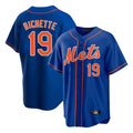 MATTH NY.Mets #19 Bo Bichette Player Royal Home Game Stitched Jerseys