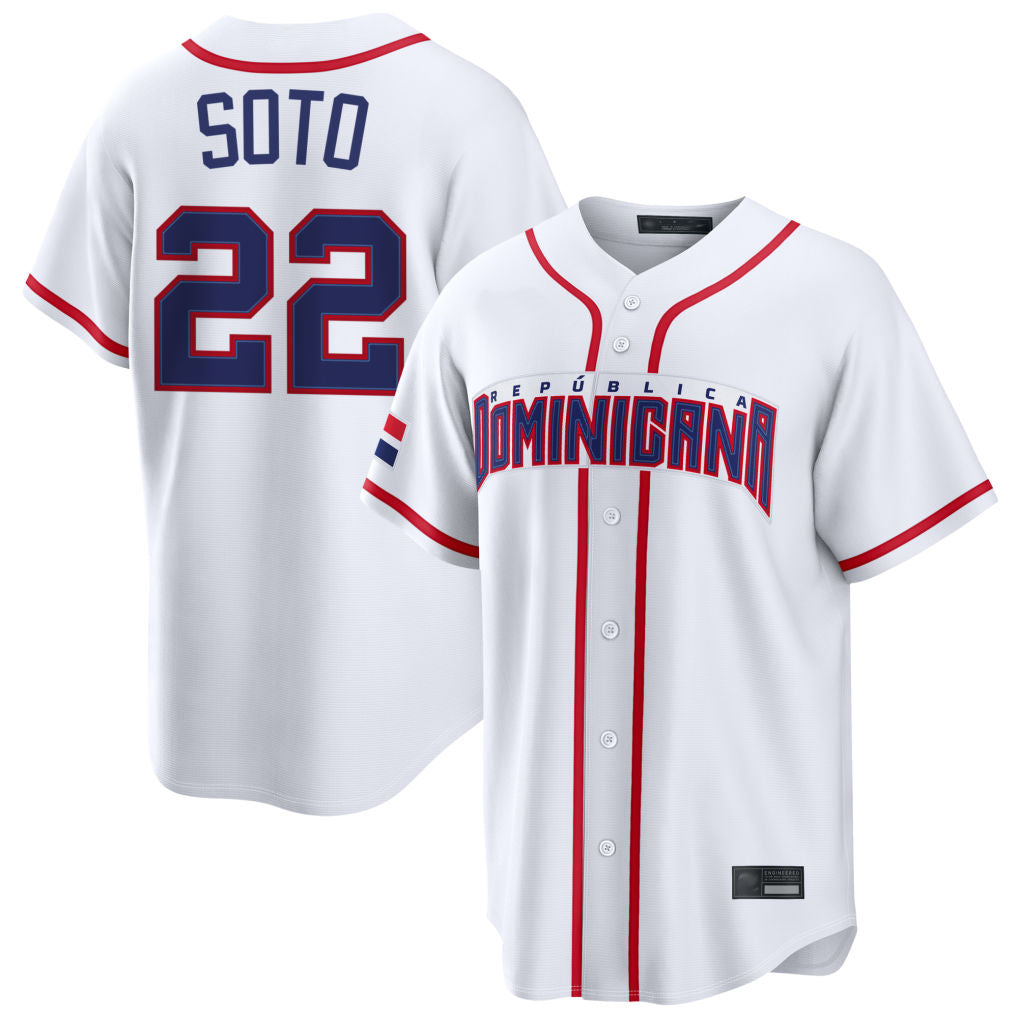 MATTH NY.Mets #22 Juan Soto Player White 2026 World Classic Home Limited Stitched Jerseys
