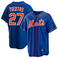 MATTH NY.Mets #27 Mark Vientos Player Royal Home Game Stitched Jerseys