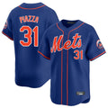 MATTH NY.Mets #31 Mike Piazza Player Royal Home Limited Stitched Jerseys