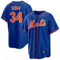 MATTH NY.Mets #34 Kodai Senga Player Royal Home Game Stitched Jerseys