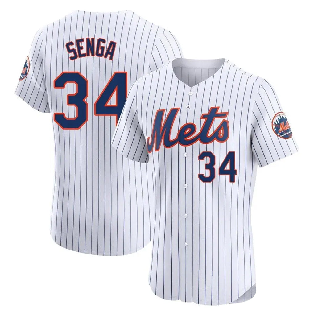 MATTH NY.Mets #34 Kodai Senga Player White Home Limited Elite Stitched Jerseys