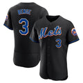 MATTH NY.Mets #3 Carson Benge Player Black Replica Home Limited Elite Stitched Jerseys