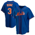 MATTH NY.Mets #3 Carson Benge Player Royal Home Game Stitched Jerseys
