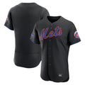 MATTH NY.Mets Blank Player Black Alternate Elite Home Limited Stitched Jerseys
