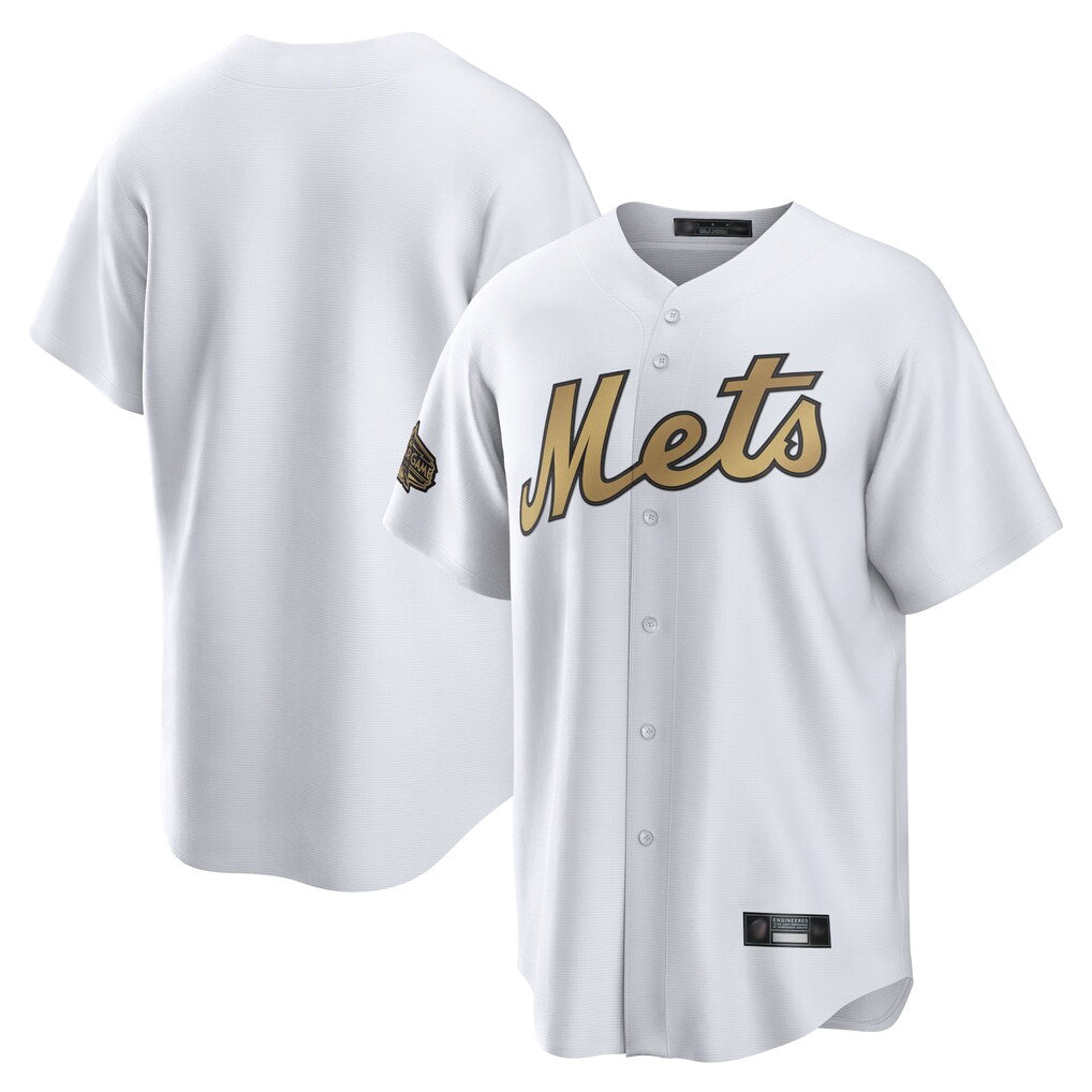 MATTH NY.Mets Blank Player Gold Road Home Game Stitched Jerseys