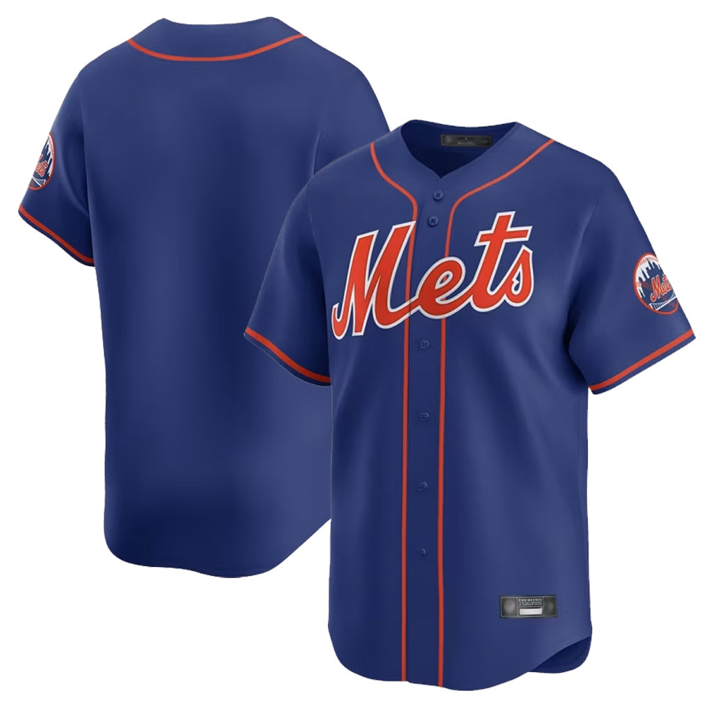 MATTH NY.Mets Blank Player Royal Home Limited Stitched Jerseys