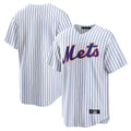 MATTH NY.Mets Blank Player White Home Game Stitched Jerseys
