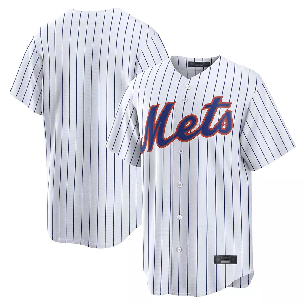 MATTH NY.Mets Blank Player White Home Limited Stitched Jerseys