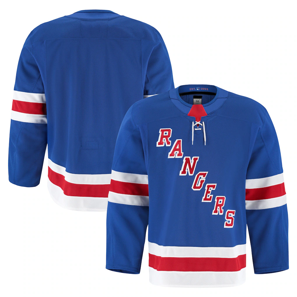 MATTH NY.Rangers Royal Home Authentic Pro Jerseys