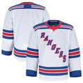 MATTH NY.Rangers White Away Authentic Pro Jerseys