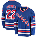 MATTH NY.Rangers #22 Mike Gartner Blue Home Breakaway Jerseys
