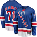 MATTH NY.Rangers #71 Juuso Parssinen Blue Home Breakaway Jerseys