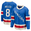 MATTH NY.Rangers #8 J.T. Miller Blue Centennial Breakaway Jerseys