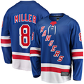 MATTH NY.Rangers #8 J.T. Miller Blue Home Breakaway Jerseys