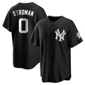 MATTH NY.Yankees #0 Marcus Stroman Player Black Game Stitched Jerseys