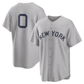 MATTH NY.Yankees #0 Marcus Stroman Player Gray Field of Dreams Game Stitched Jerseys