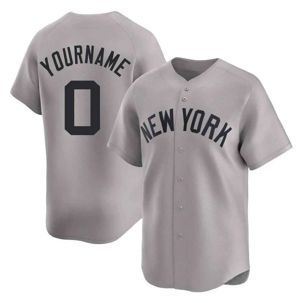 MATTH NY.Yankees #0 Marcus Stroman Player Gray Limited Home Stitched Jerseys