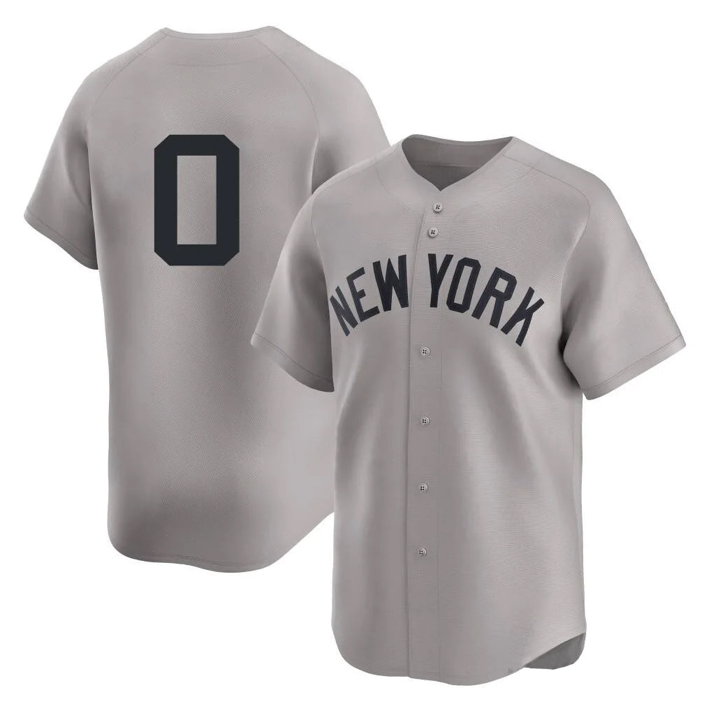 MATTH NY.Yankees #0 Marcus Stroman Player Gray Limited Stitched Jerseys