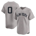 MATTH NY.Yankees #0 Marcus Stroman Player Gray Limited Stitched Jerseys