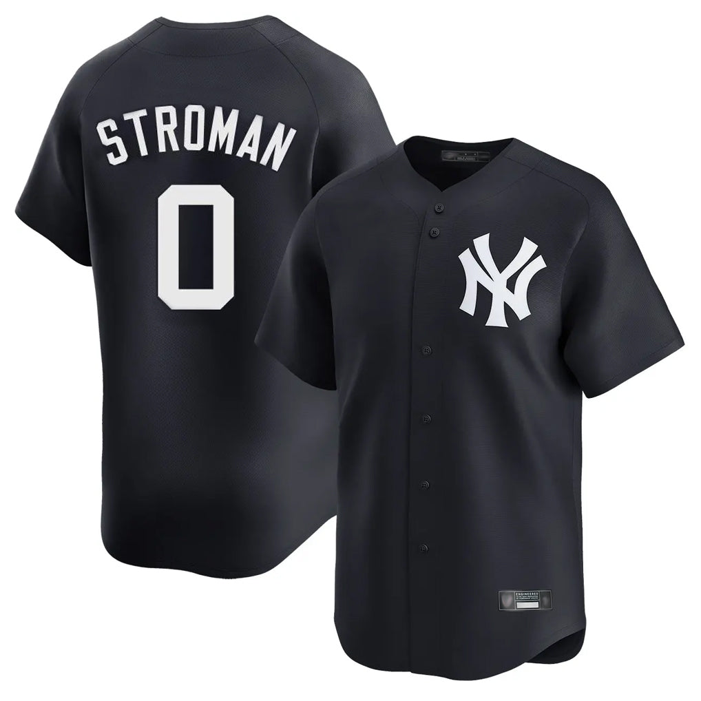 MATTH NY.Yankees #0 Marcus Stroman Player Navy Alternate Limited Home Stitched Jerseys