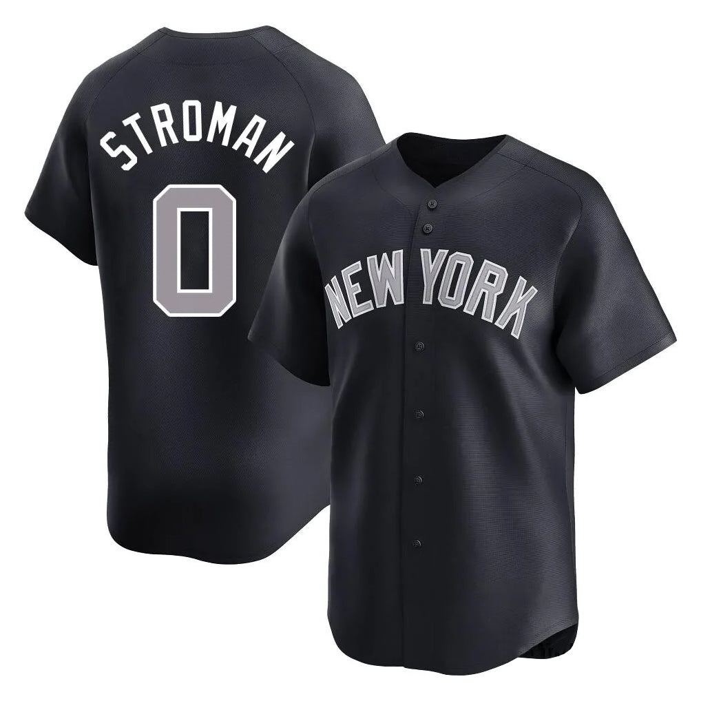 MATTH NY.Yankees #0 Marcus Stroman Player Navy Limited Home Stitched Jerseys