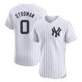 MATTH NY.Yankees #0 Marcus Stroman Player White Limited Elite Home Stitched Jerseys