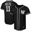 MATTH NY.Yankees #11 Anthony Volpe Player Black Out Game Stitched Jerseys