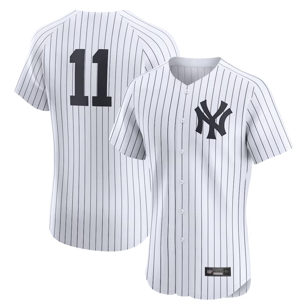 MATTH NY.Yankees #11 Anthony Volpe Player White Limited Elite Home Stitched Jerseys