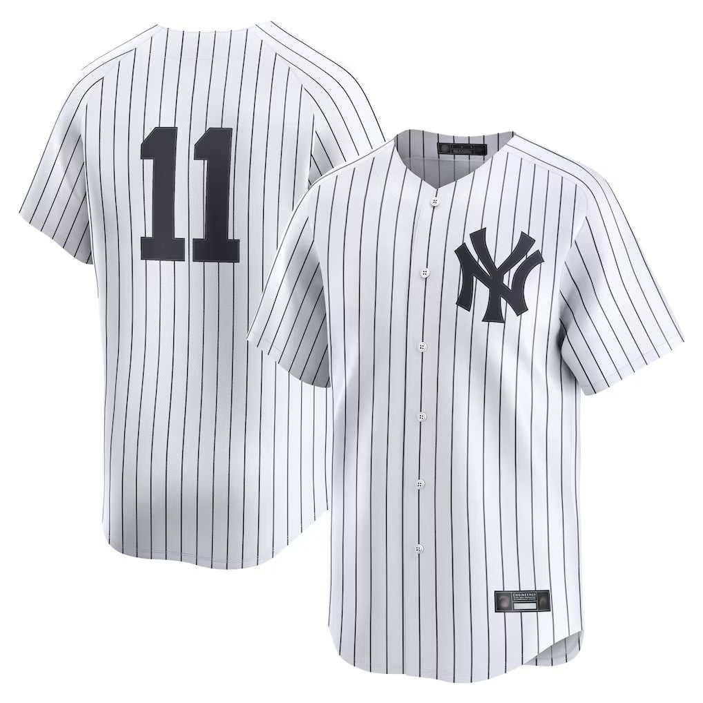 MATTH NY.Yankees #11 Anthony Volpe Player White Limited Home Stitched Jerseys