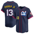 MATTH NY.Yankees #13 Jazz Chisholm Jr Player Navy All Star Limited Home Stitched Jerseys