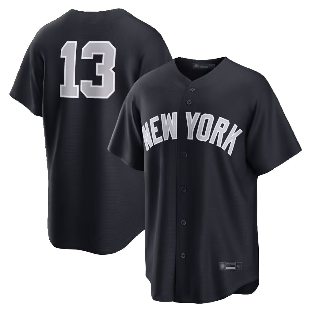 MATTH NY.Yankees #13 Jazz Chisholm Jr Player Navy Game Home Stitched Jerseys