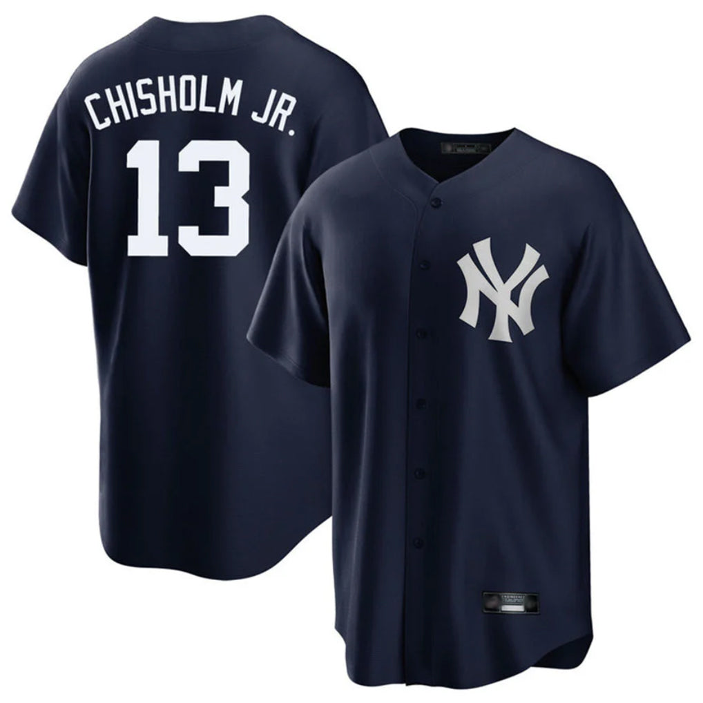 MATTH NY.Yankees #13 Jazz Chisholm Jr Player Navy Game Stitched Jerseys