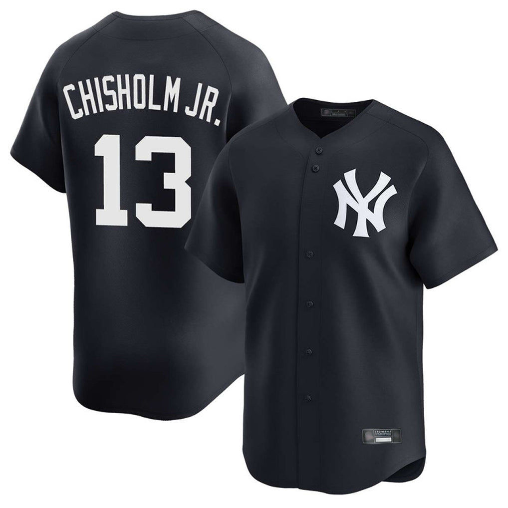 MATTH NY.Yankees #13 Jazz Chisholm Jr Player Navy Limited Game Stitched Jerseys
