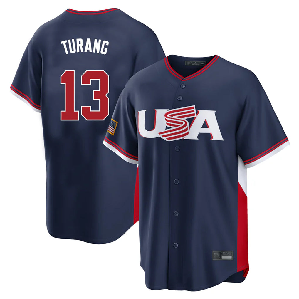 MATTH NY.Yankees #13 Jazz Chisholm Jr Player Navy USA 2026 World Classic Limited Game Stitched Jerseys