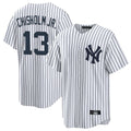 MATTH NY.Yankees #13 Jazz Chisholm Jr Player White Game Home Stitched Jerseys